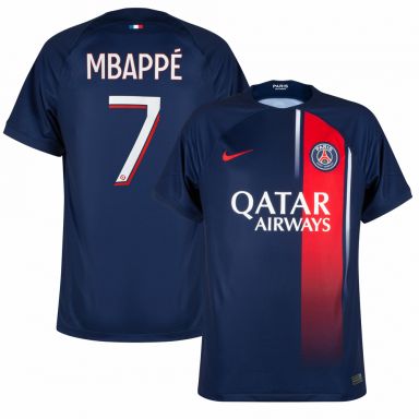 Nike Paris Saint-Germain 2023/24 Men's Stadium Home Jersey MBAPPE 7