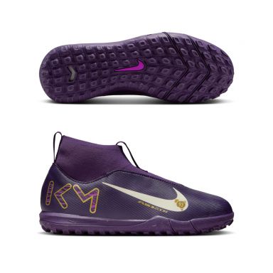 Nike Junior Zoom Mercurial Superfly 10 Academy KM TF Soccer Shoes | Kylian Mbappe PE